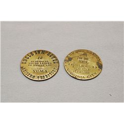 Vintage Brothel Trade Tokens