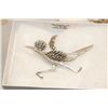 Image 2 : Lot Of Three Pewter Roadrunner Necklaces