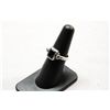 Image 2 : Sterling Silver And Onyx Ring