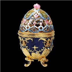 Faberge Inspired Hummingbird Egg