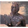Image 3 : Glorious Bronze Sculpture Seated Native American