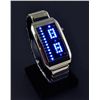 Image 2 : Men's Cyber Design Blue Led Wrist Watch