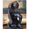 Image 6 : Thinker Pose Bronze Sculpture