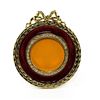 Image 1 : Red Round Enamel Faberge Inspired Frame