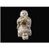 Image 1 : Signed Hand Carved Ivory Netsuke Figure