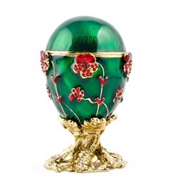 Pansy Faberge Inspired Egg