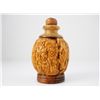 Image 5 : Handcarved Chinese Walnut Snuff Bottle