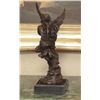Image 4 : Lovely Bronze Sculpture Guardian Angel