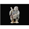 Image 1 : Signed Hand Carved Ivory Netsuke Figure