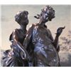Image 1 : Charming Bronze Sculpture Victorian Sisters