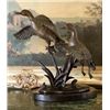 Image 1 : Two Flying Ducks Bronze Sculpture