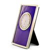Image 2 : Blue Enameled Guilloche Faberge Clock