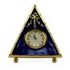 Image 1 : Blue Triangle Faberge Inspired Clock