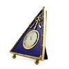 Image 2 : Blue Triangle Faberge Inspired Clock
