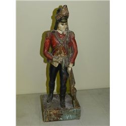 Hand Carved Wooden Soldier