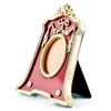 Image 2 : Red Enameled Guilloche Faberge Inspired Frame