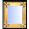 Image 1 : Traditional styled mirror with gold gilt frame