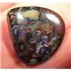 Image 1 : BOULDER MATRIX 22.80 CTS DRILLED OPAL