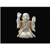 Image 1 : 19th C Carved Bone Oriental Figure