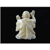 Image 3 : 19th C Carved Bone Oriental Figure