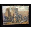 Image 1 : Martinez Possibly Spanish Unframed Oil on Canvas