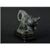 Image 3 : HANDCARVED CHINESE GREEN JADE Tang Dynasty Horse