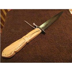 Vintage Gambler Bowie style Knife