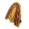 Image 2 : Red Enameled Fan Faberge Inspired Frame