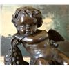 Image 1 : Dazzling Bronze Sculpture Bronze Cupid Cherub