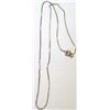 Image 1 : .825 ITALY YELLOW GOLD 18" NECKLACE. STAMPED *ITALY .825 NF*!! TOTAL WEIGHT IS 2 GRAMS OR .068ozs!!