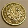 Image 2 : 1912 LIBERTY "V" NICKEL RED BOOK VALUE IS $3.00+ *NICE EARLY VERY GOOD GRADE*!!