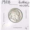 Image 1 : 1928 BUFFALO NICKEL RED BOOK VALUE IS $4.00+ *NICE EARLY FINE GRADE NICKEL*!!