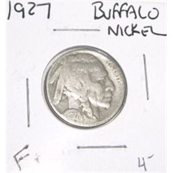 1927 BUFFALO NICKEL RED BOOK VALUE IS $4.00+ *NICE EARLY FINE+ GRADE NICKEL*!!