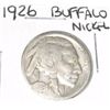 Image 1 : 1926 BUFFALO NICKEL RED BOOK VALUE IS $2.00+ *NICE EARLY GOOD+ GRADE NICKEL*!!