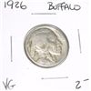 Image 1 : 1926 BUFFALO NICKEL RED BOOK VALUE IS $2.00+ *NICE EARLY VERY GOOD GRADE NICKEL*!!
