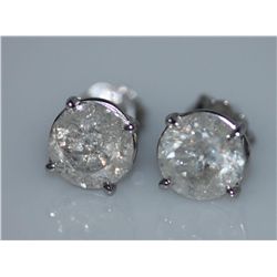 3.0 CTW DIAMOND 14K WHITE GOLD RING G-H/I2 (DIAMOND WEI