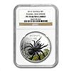 Image 1 : 1 oz Proof Silver Funnel Web Spider -NGC PF-70 UCAM