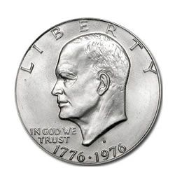 Eisenhower Dollar  Silver BU