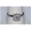 Image 2 : 1.98 CTW DIAMOND 14K WHITE GOLD RING G-H/I2 (DIAMOND WE