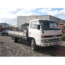 1990 Isuzu Elf NPR58 Flat deck Truck "XC3351"