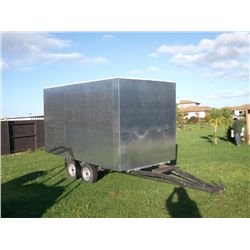 Tandem axle covered furniture trailer "W771S"