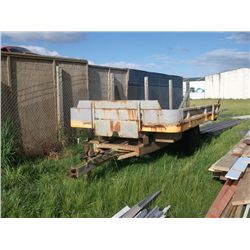 Single axle farm trailer