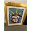 Image 1 : Peter Max Named Delia Frame Size 42 3/4 x 36