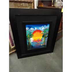 Peter Max Named Better World - Frame Size