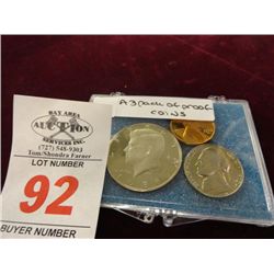 3-Pack Of Proof Coins