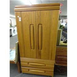 Oak Cabinet - No Contents