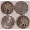 Image 2 : HALF DOLLAR LOT, 1919-S VG, 1917-D  OBV. VG, 1916 VG, AND 1952 WASH-CARVER BU