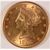 Image 1 : 1905-S $10.00 LIBERTY GOLD, MS-63  VERY SCARCE DATE, FROSTY AND NICE!