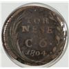 Image 1 : 1804 TORNESE 6 CAVALLI (NAPLES/SICILY) RARE VG