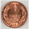 Image 2 : 1861 CONFEDERATE STATES OF AMERICA ONE CENT COPPER RESTRIKE BU